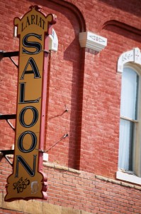 Old Saloon Sign in Buena Vista