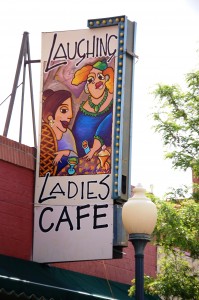 Laughing Ladies Cafe - Salida, Colorado - love the name and the sign