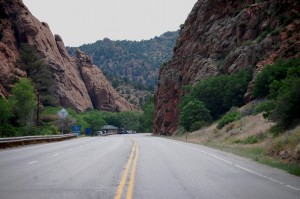 US 50 south near Cotopaxi, Colorado