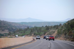 Historic Raton Pass on Colorado - New Mexico border