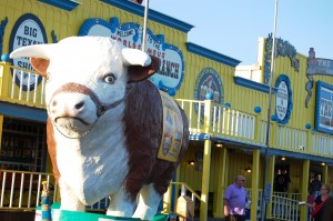 Giant Steer at the Big Texan