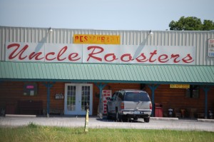 Uncle Rooster's Restaurant near Seymour, Missouri on US 60 East