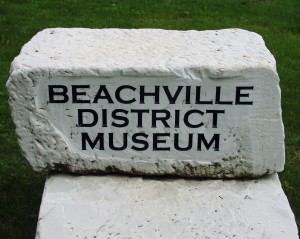 Beachville District Museum sign