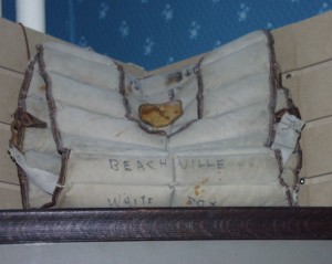 Old Chest Protector in Beachville Museum