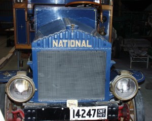 Old fire truck in Beachville Museum