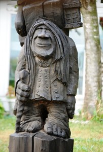 One of dozens of HUGE trolls in Mt. Horeb, Wisconsin