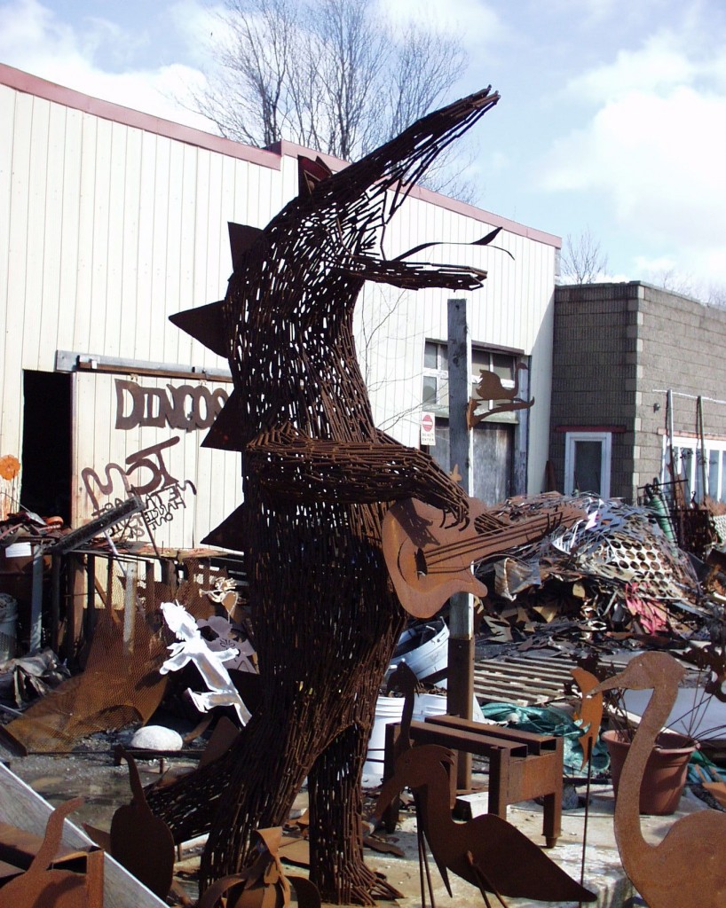 Guitar Playing Scrap Metal Dragon - Harrietsville, Ontario