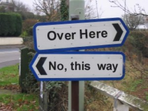 Which Way Do I Go?