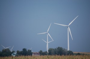 Wind Farm near Bloomington, IL