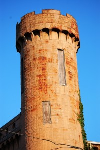 One of the Towers on Castle Hall in Walcott