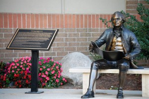 Thomas Jefferson Statue at Coral Ridge Mall