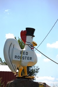 Red Rooster (looks white to me) - Red Rooster Collectibles Eldon, IA
