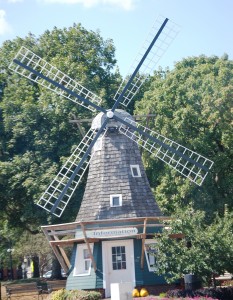 Windmill in Pella Town Square