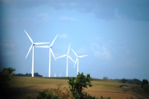 Wind Turbines of the Rolling Hills Wind Farm near Adair, IA