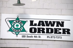 Great Name for a Lawn Care Business - Lawn Order