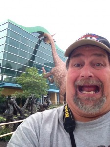Giant Dinosaur at Indianapolis Children's Museum