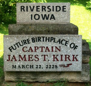 Future Birthplace of James T. Kirk