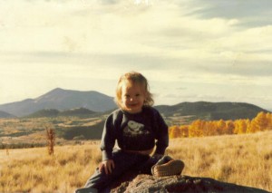 Amaree near San Francisco Peaks in North Arizona 1981