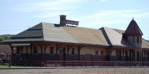 Wide view of Council Bluffs Station