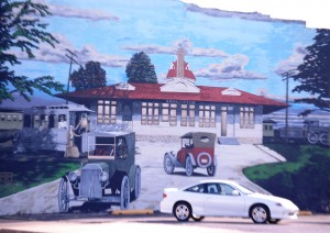 Old Chillicothe Train Station Mural