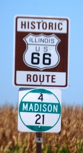 Historic Route 66 in Illinois