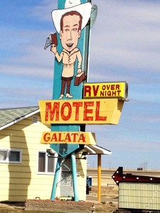 Motel Galata on US Hwy 2 - The Hi-Line - in Galata, Montana