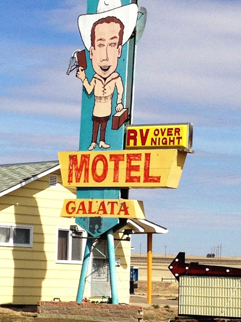 Motel Galata on US Hwy 2 - The Hi-Line - in Galata, Montana