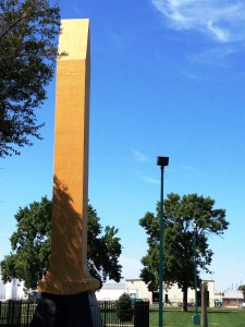 Golden Spike Monument - Council Bluffs, Iowa
