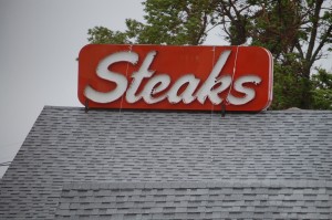 Steaks - what more needs to be said? - near Turkey Ridge, South Dakota