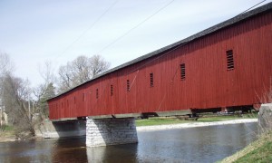 Another view of West Montrose Covered Bridge