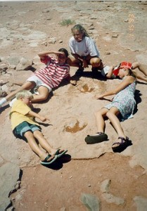 Moenave Dinosaur Tracks near Tuba City, AZ