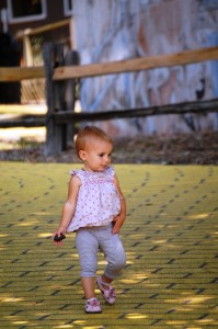 Lyla follows in the footsteps of her cousin Autumn by following the Yellow Brick Road Champaign, IL