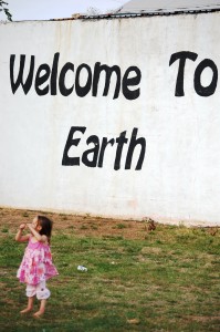 Joselyn makes a visit to Earth (TX) in April 2011