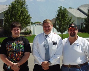 Visiting "Elder Kravetz" in Sandy, Utah in Sept 2007
