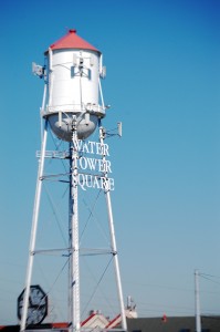 Water Tower Square in Clarksville, Indiana