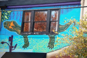 More detail of the Chris Chappell mural in Louisville