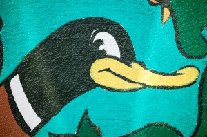 Duck Head Detail of Noah Church mural