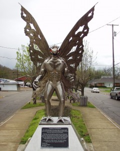 The Mothman by Robert Roach, in Point Pleasant, West Virginia