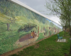 Dafford's History Mural in Point Pleasant.