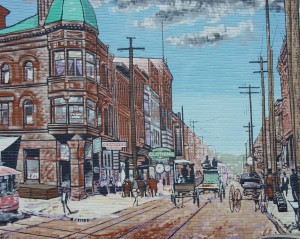 Market Street by Michael Wojczuk. This was the first mural painted in Steubenville