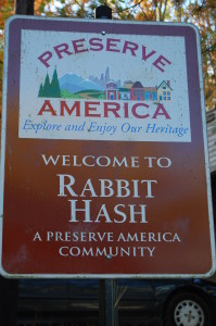 Welcome to Rabbit Hash, KY