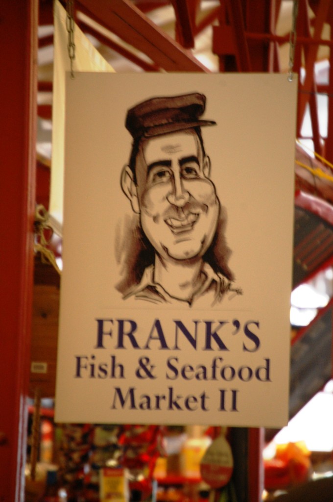 Frank's Fish & Seafood in Findlay Market