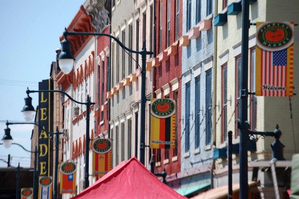 Historic buildings in the Over-the-Rhine district