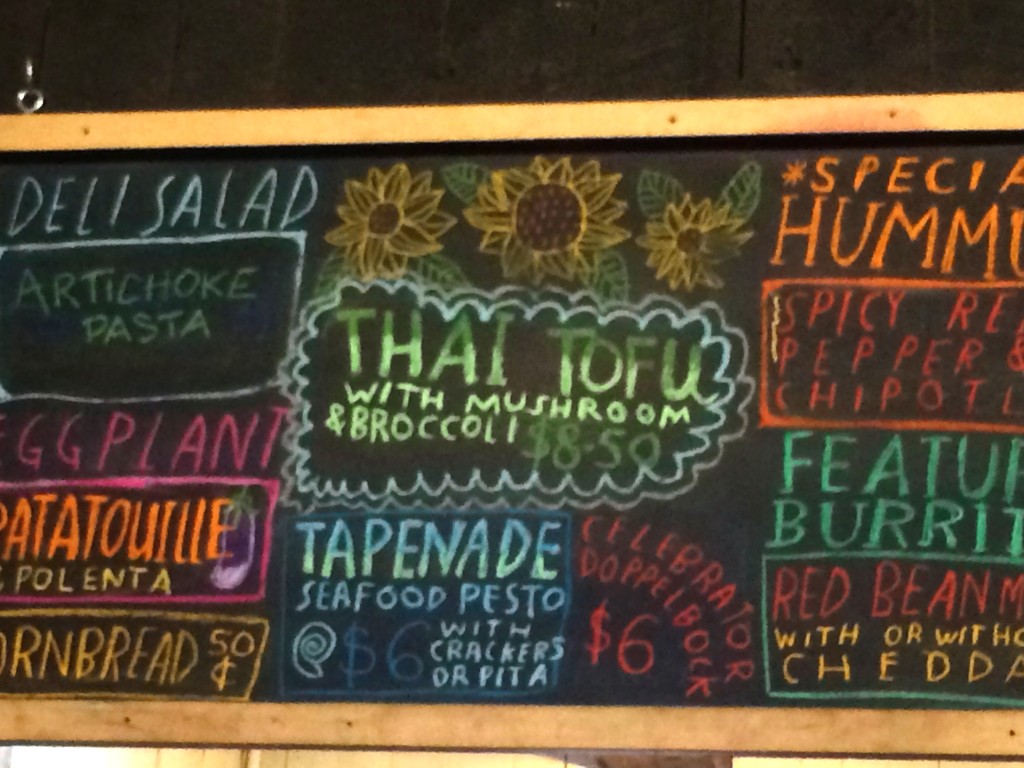 Myra's Chalkboard Menu