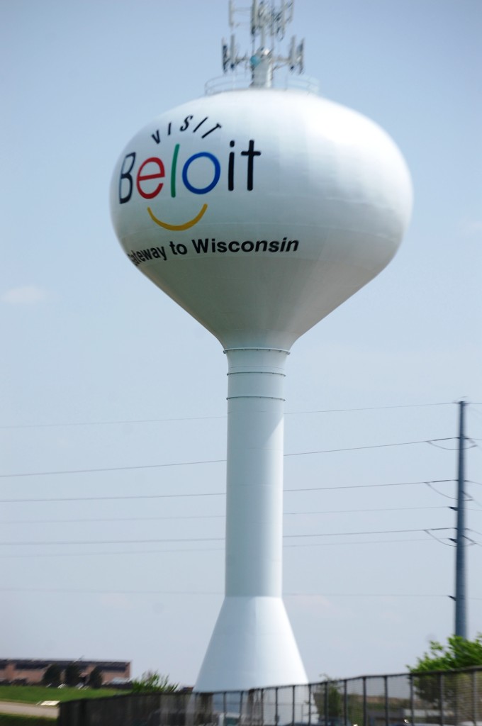 Beloit, WI Smiley Water Tower