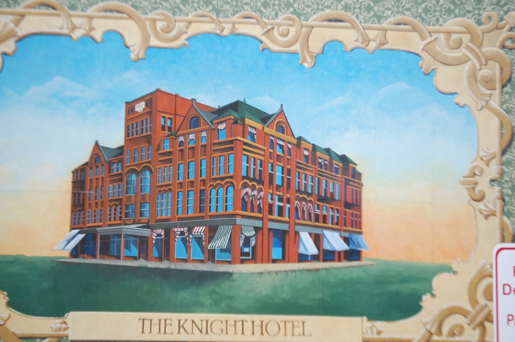 The Knight Hotel Mural in Ashland, WI