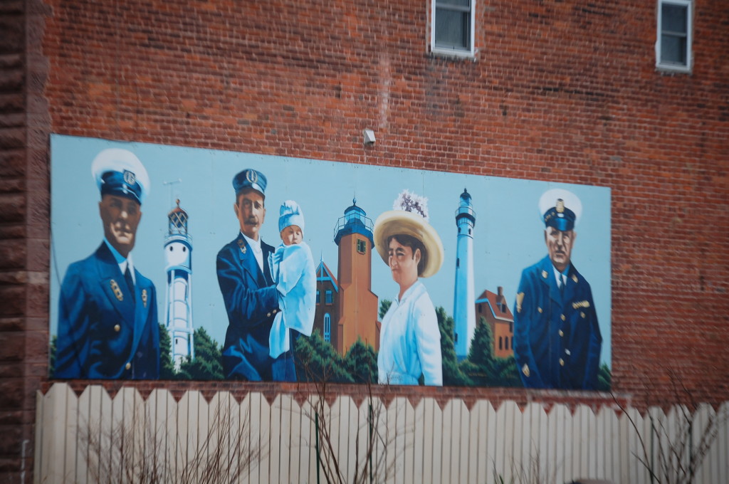 Lighthouse Mural in Ashland, WI