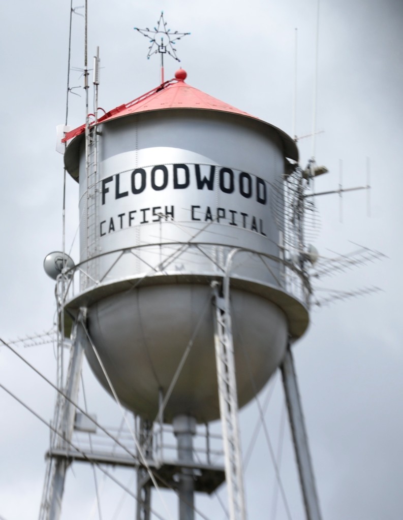 Floodwood Water Tower claims it is the Catfish Capital