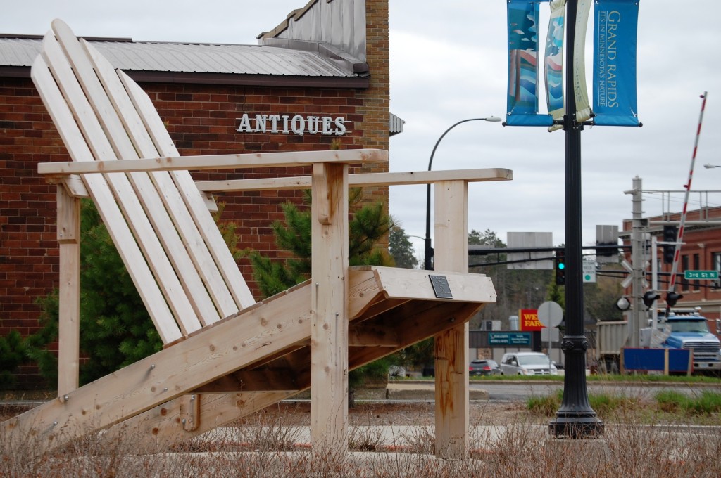 Paul Bunyan Big Chair in Grand Rapids, Minnesota