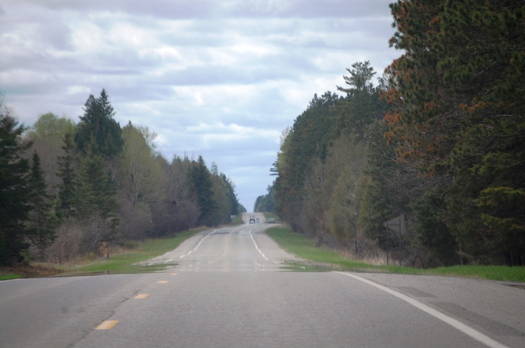 US Route 2 east of Bena, MN near "Big Winnie"